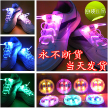 2017 Wholesale Green Glowing Shoelaces No Tie for Sports Shoes
